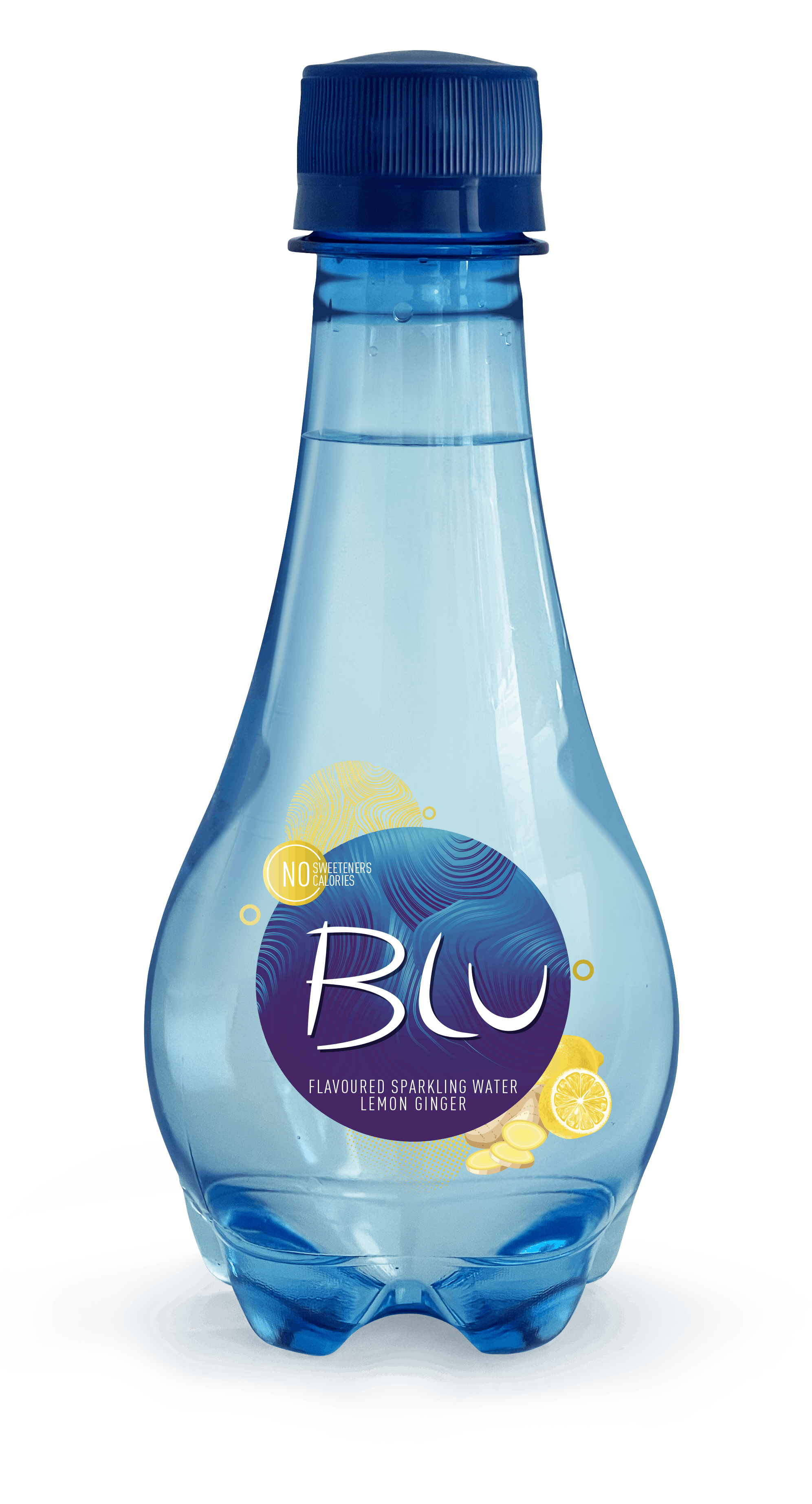 Blu Sparkling Lemon & Ginger 250 ml - Pack of 6
