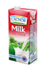 Lacnor Long Life Full Cream Milk 1L - Pack of 4