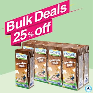Bulk Offer Milk Chocolate 180ml Pack of 8 (Buy 3 Get 1 FREE)-For Residential Customers