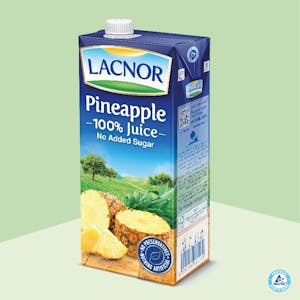 Lacnor 100% Long Life Pineapple Juice 1L x 1
