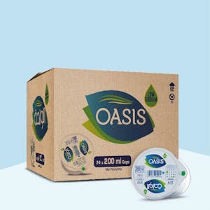 Oasis 200 ml Cups - Carton of 24 Cups