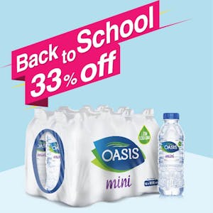 Back to School Offer Oasis 200ml - Pack of 12 Bottles (Buy 4 Get 2 FREE)