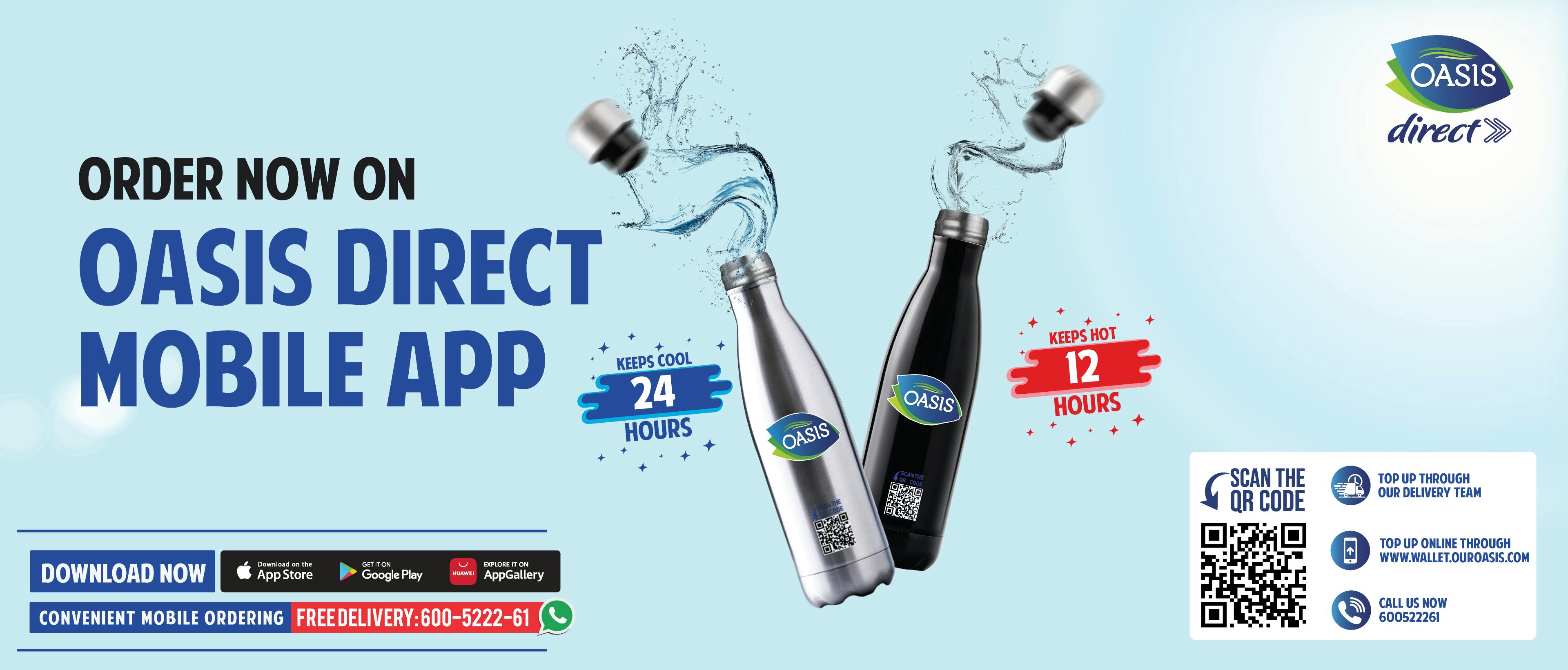 Oasis Direct Mobile App