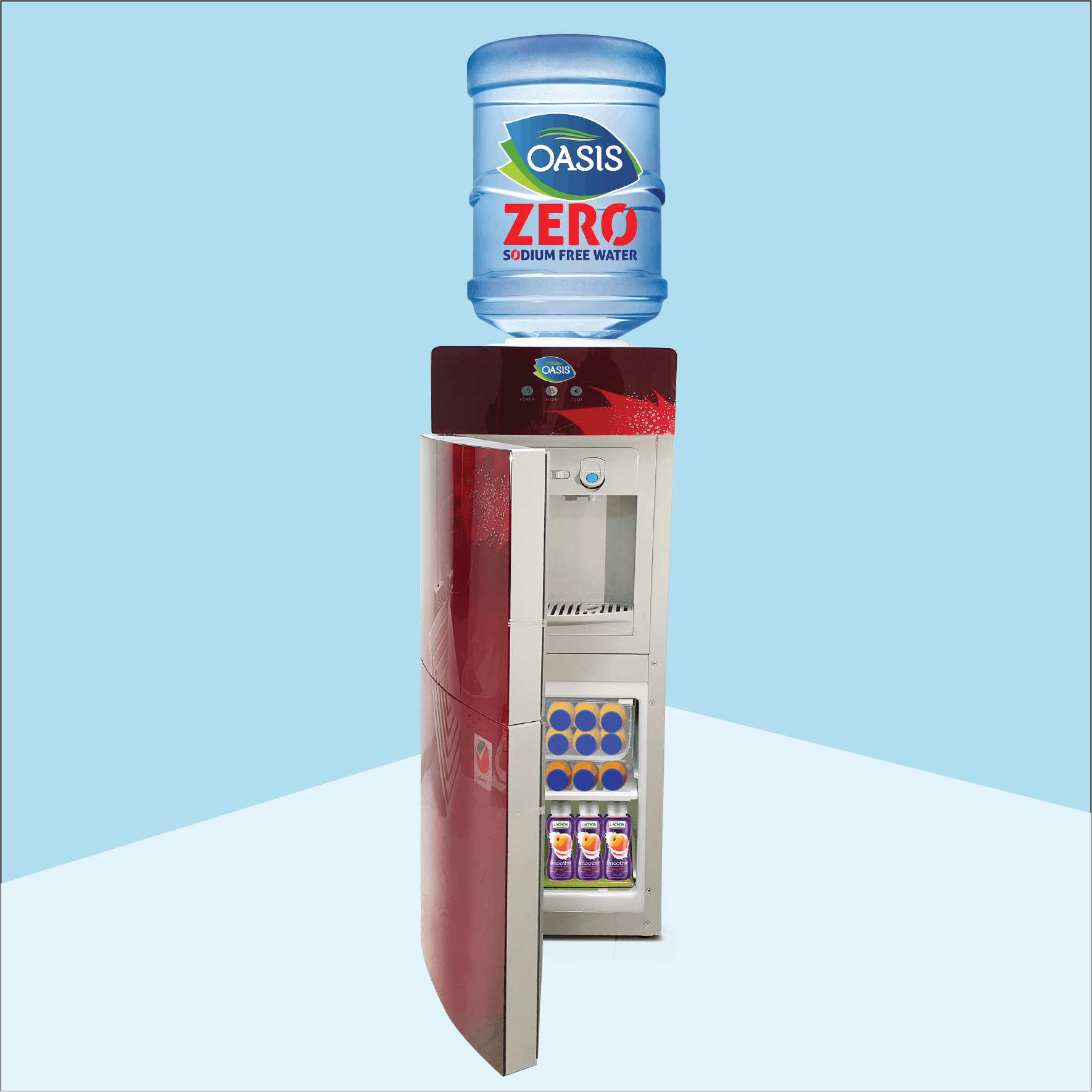 Hot & Cold Electric Dispenser (with Refrigerator)