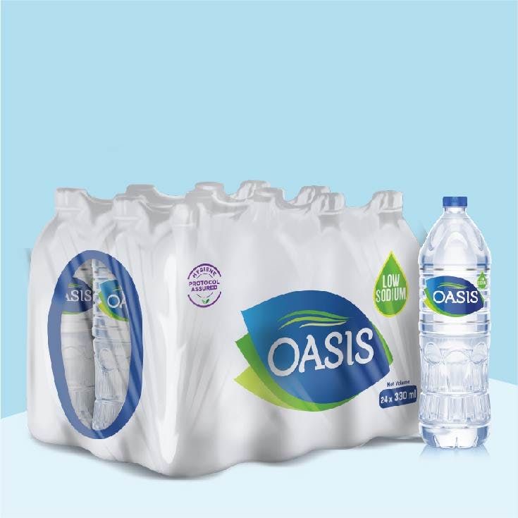 Oasis 330ml - Pack of 24 Bottles