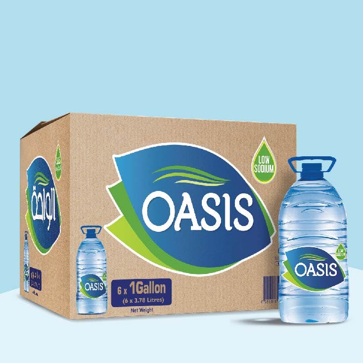 Oasis 1Gallon - Carton of 6