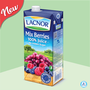 Lacnor 100% Long Life Juice Mix Berry - 1L