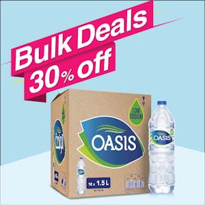 Bulk Offer Oasis 1.5L Carton of 12   (Bundle of 3 Cartons)